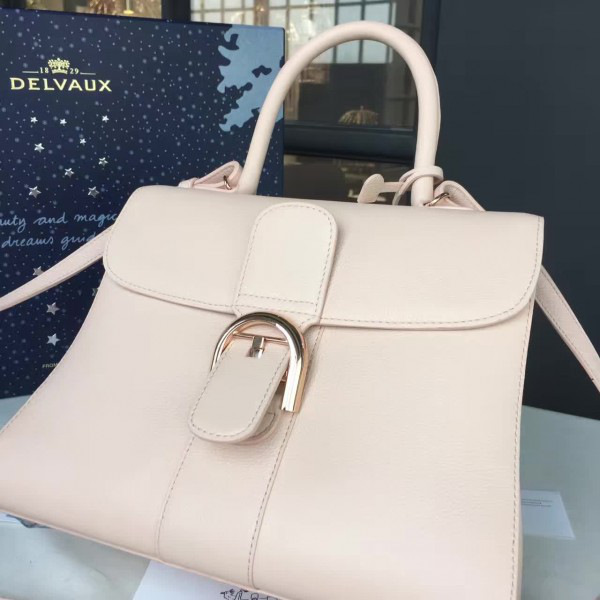 De1uavx pale pink mini brillant satchel  23cm x 19 cmx 13 cm