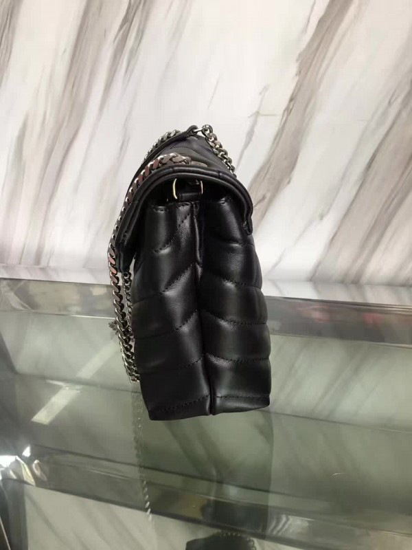 Y51 small loulou bag in black 4950 25cm x 17cm x 9cm