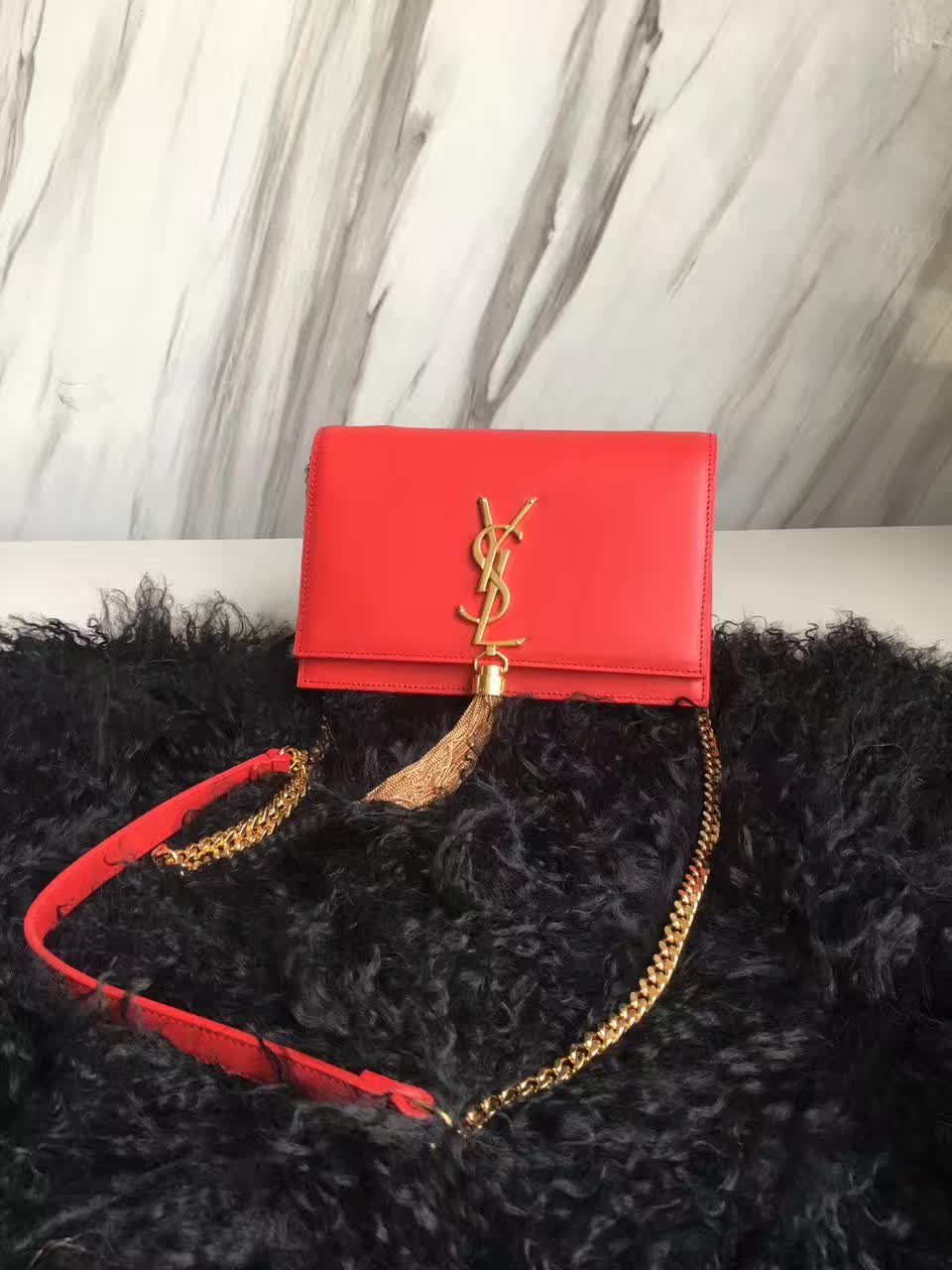 Y51 monogram kate bag with leather tassel cohotbag 4998