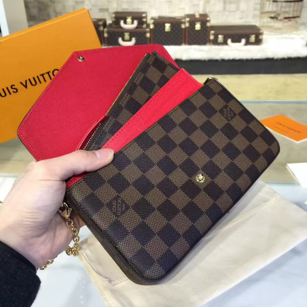 l0vis Vvtt0n pochette cohotbag  felicie damier ebene 3263