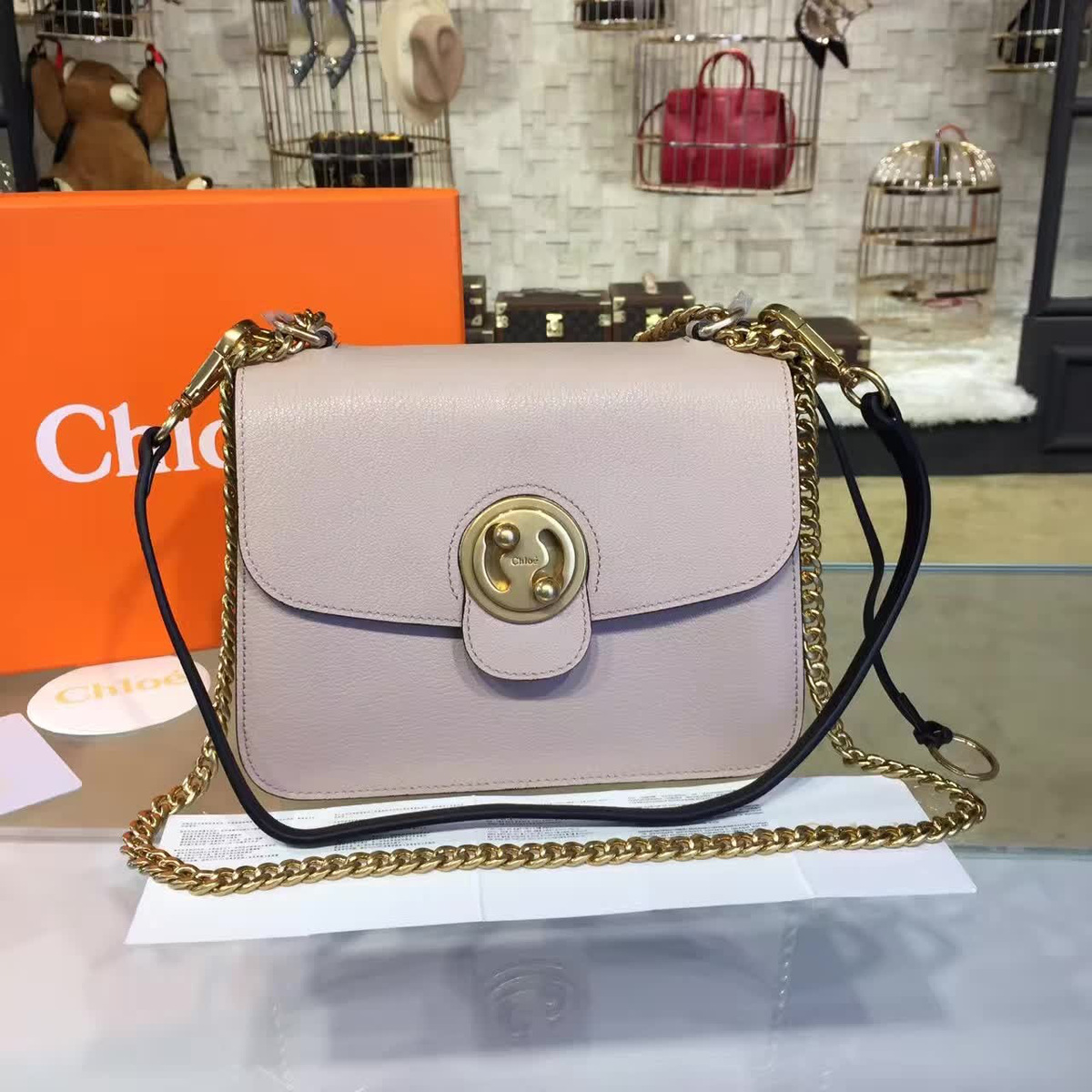 Ch10e leather mily z1260 23cm x 18cm x 10cm