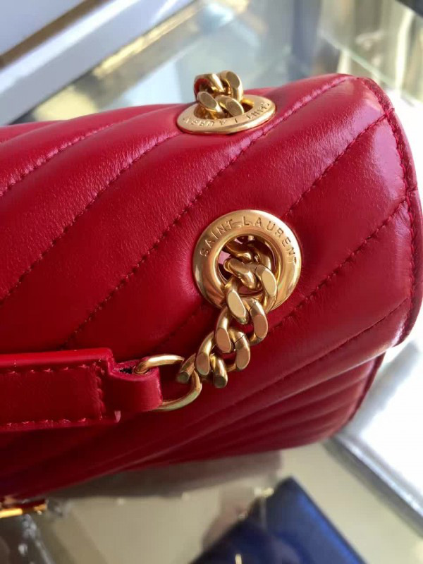 Y51 gold monogram college red 5087  31cm x 22cm x 7.5cm
