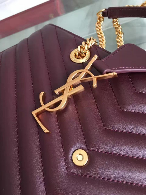Y51 classic shopper wine red 5138 35cm x 26cm x 11.5cm