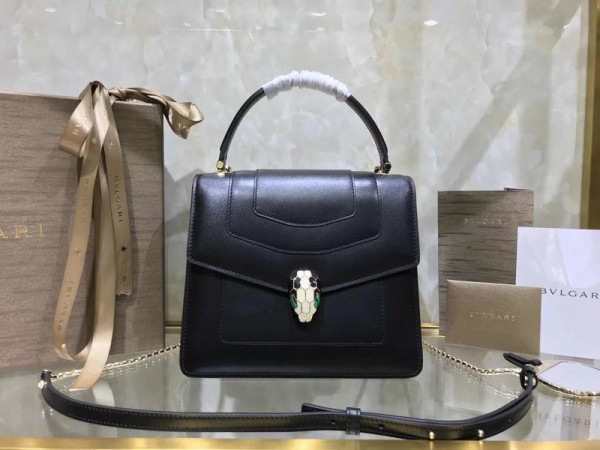 cohotbag Bv1g*ai serpenti forever calf leather flap cover handle bag 284537
