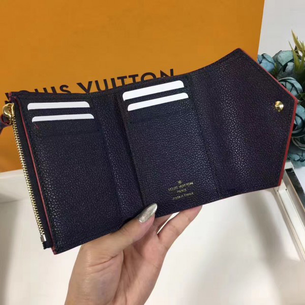 l0vis Vvtt0n victorine wallet marine rouge 3779_12cm*2cm*9cm