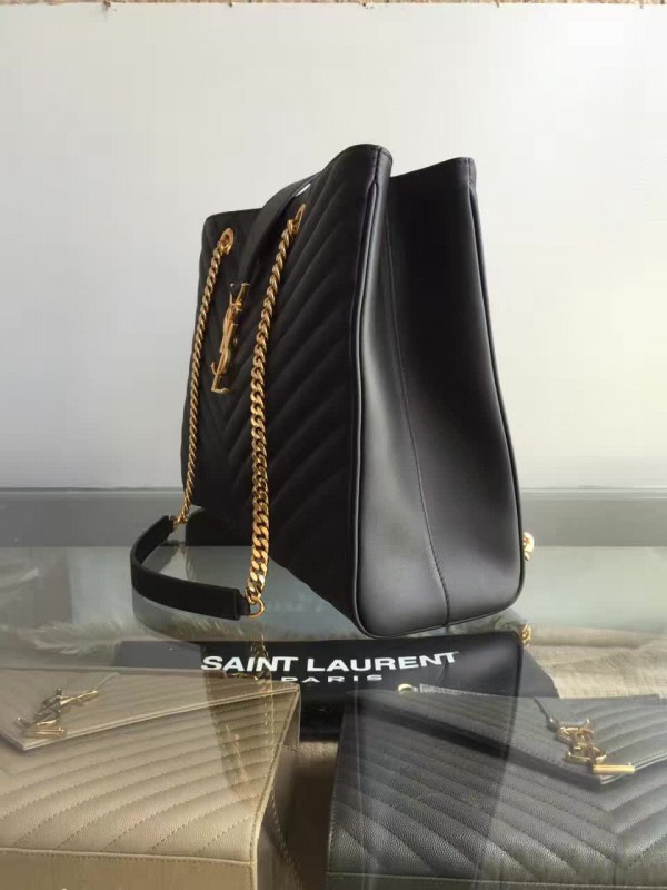 Y51 classic shopper gold black 5132 35cm x 26cm x 11.5cm