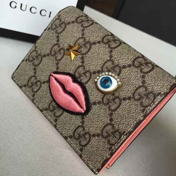 Gvc*1 gg leather wallets  11cm x 3cm x 8cm