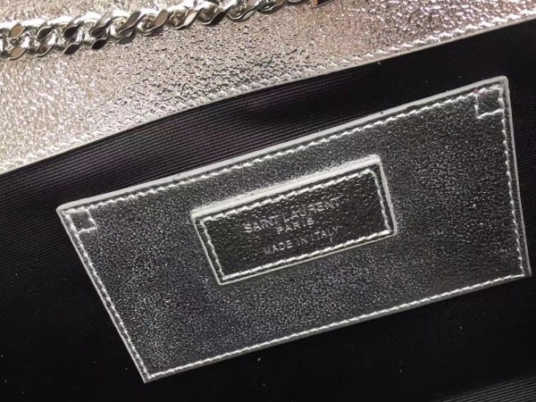 Y51 kate cain wallet with tassel in crinkled metallic leather cohotbag 5003