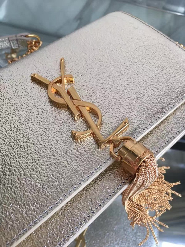 Y51 medium kate bag with leather tassel 5051  19cm x 12.5cm x 3.5cm