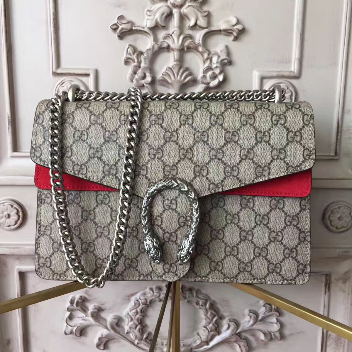 Gvc*1 dionysus svp*me mini bag 494 28cm x 9cm x 19cm