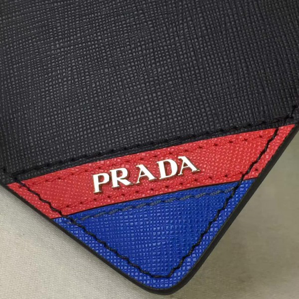 Pra*a leather clutch bag 4186