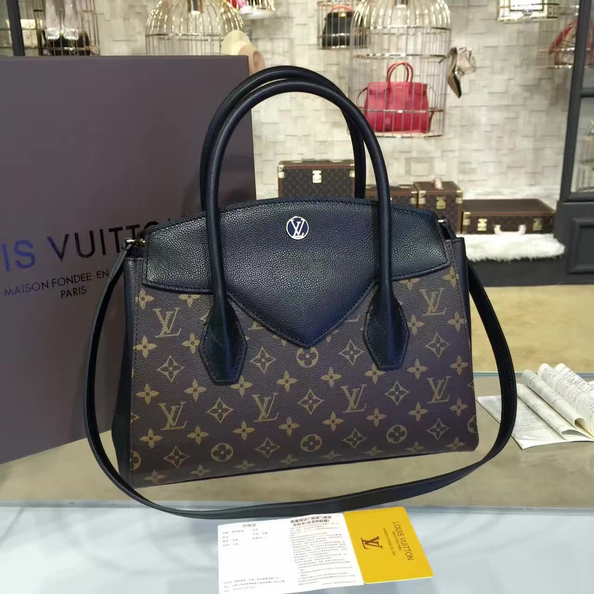 cohotbag l0vis Vvtt0n florine noir 3389