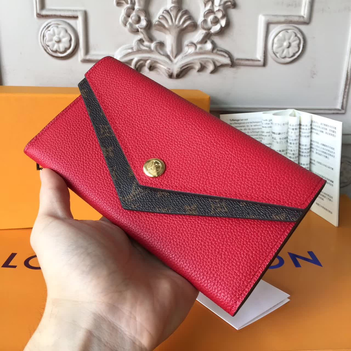 cohotbag l0vis Vvtt0n pallas wallet red 3754