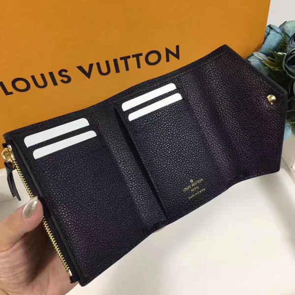 l0vis Vvtt0n victorine  wallet black 3782_12cm*2cm*9cm