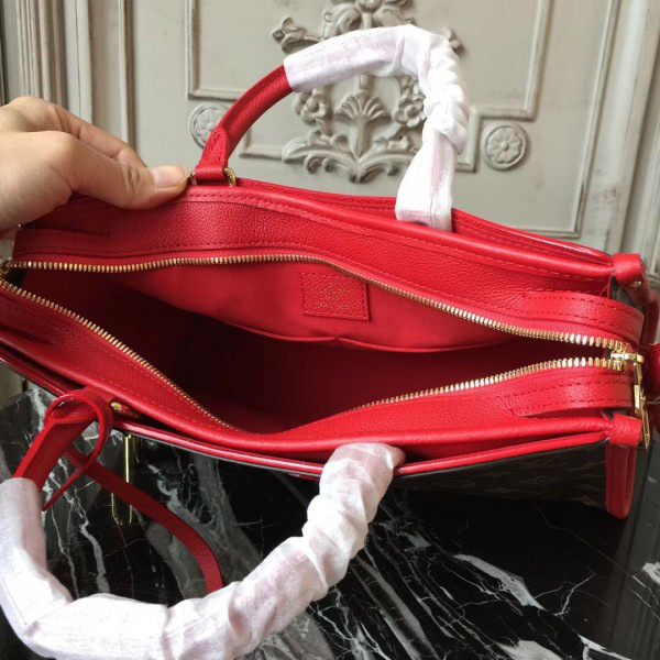 l0vis Vvtt0n popincourt  mm bag red 3846 32cm