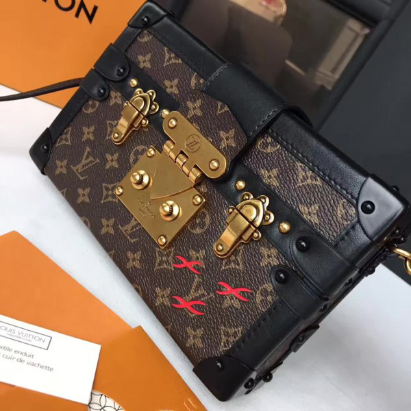 l0vis Vvtt0n petite cohotbag  malle box bag monogram 3496