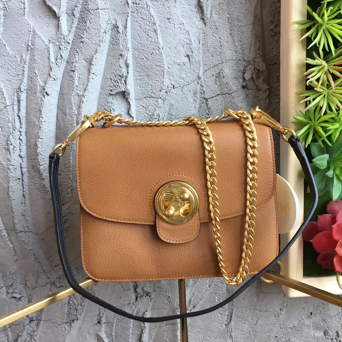 Ch10e leather mily z1461 23cmx9.5cmx17cm