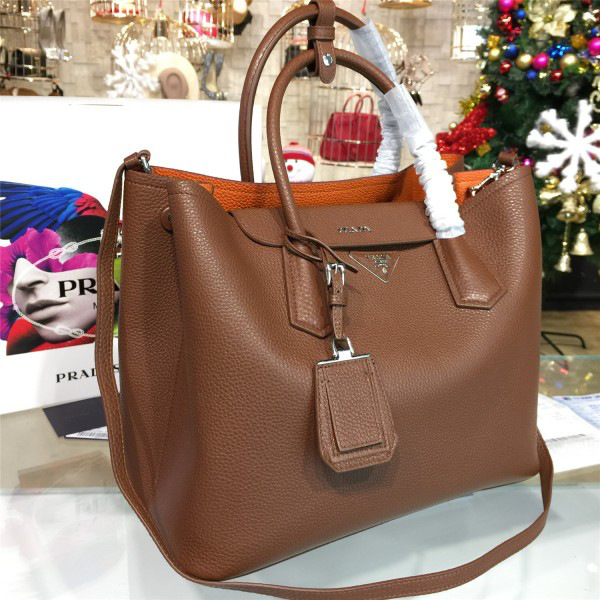 Pra*a double bag 4178 34.5cm x 17cm x 27.5cm