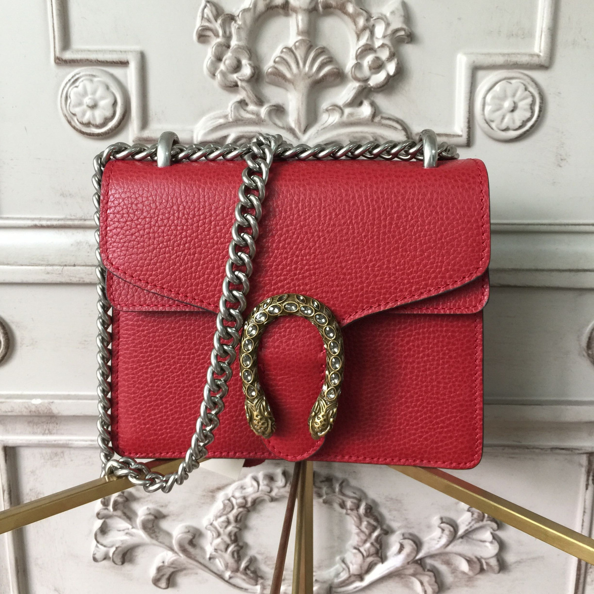 Gvc*1 dionysus shoulder bag z033 20cm x 5cm x 15cm