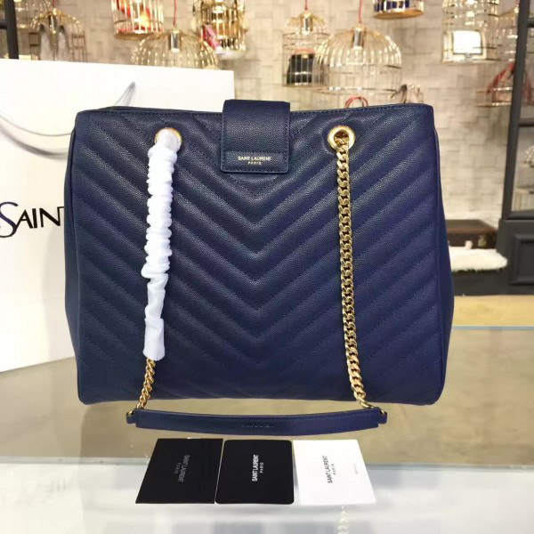 Y51 classic shopper blue 4821  35cm x 26cm x 10cm