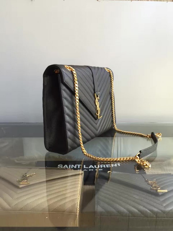 Y51 gold monogram college black  5084  31cm x 22cm x 7.5cm