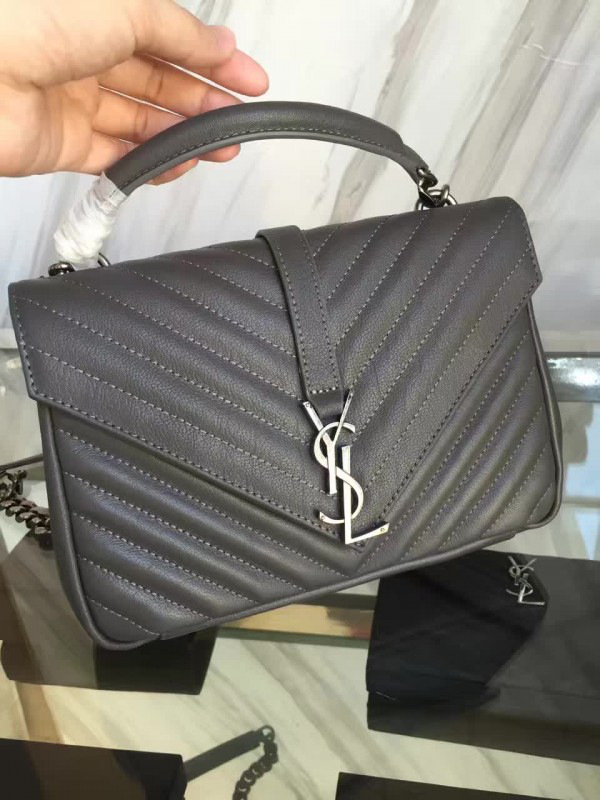 Y51 monogram college gray 5109  24cm x 17cm x 6.5cm