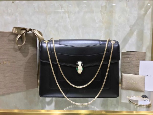 cohotbag Bv1g*ai serpenti forever calf leather flap cover shoulder bag 35106