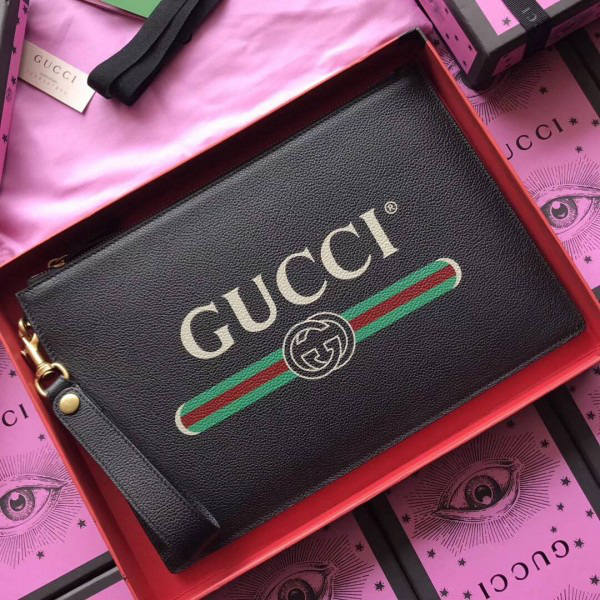 Gvc*1 gg leather clutch bag z05 30*20*1.5cm