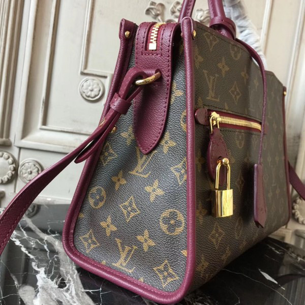 l0vis Vvtt0n popincourt  mm bag dark purple 3842 32cm