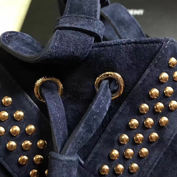 Y51 nubuck leather bucket bag 5131 24cm x 14.5cm x 5cm