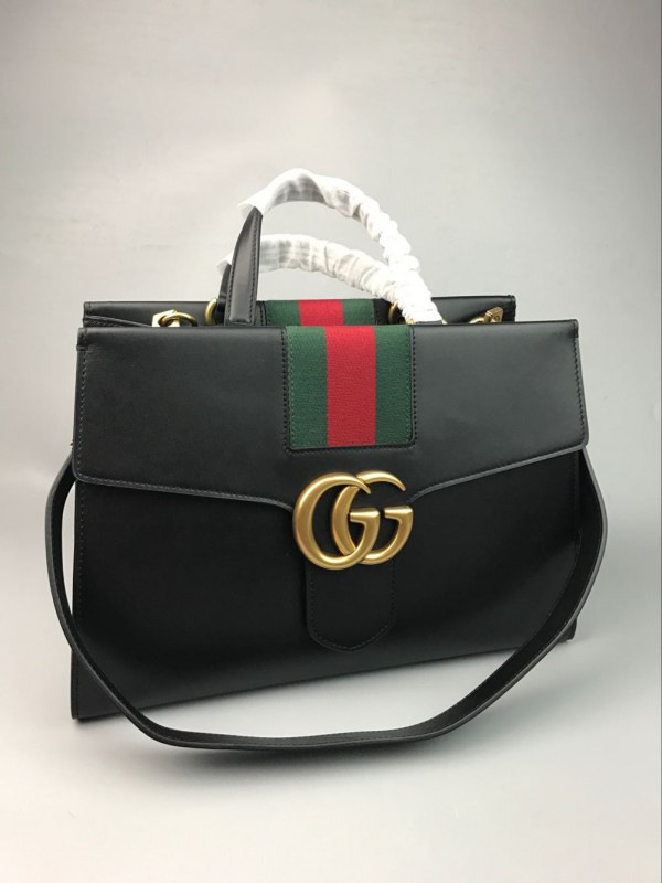 Gvc*1 marmont shoulder black bag 2633 36*24.5*13cm