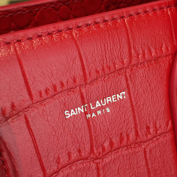 Y51 sac de jour crocodile embossed shiny leather cohotbag 4737