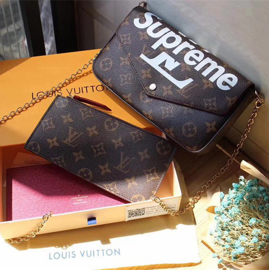l0vis Vvtt0n svp*me monogram canvas wallet clutch bag 61276 21*11*2cm