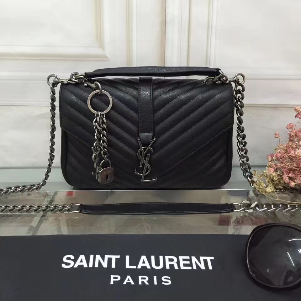 Y51 female bag 26608 black medium 24*20*8.5 cm