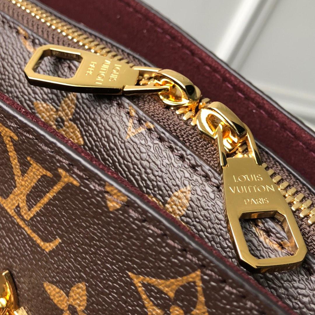 LV flowerbb zipper tote handbag 29.0 x 23.5 x 13.5 cm
