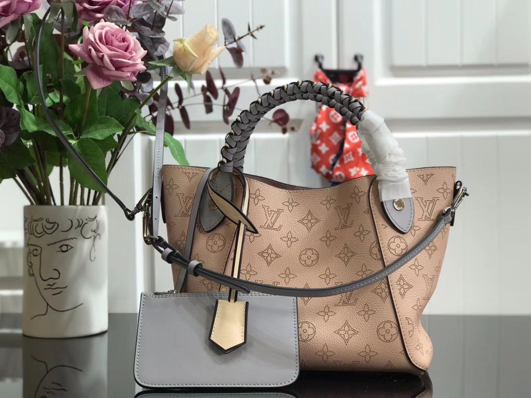 l0vis Vvtt0n hina pm with braided handle m53914 23cmx21cmx13cm