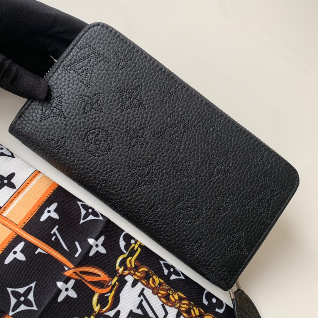 Lv hollow single pull wallet m58431 black_20*2*19cm