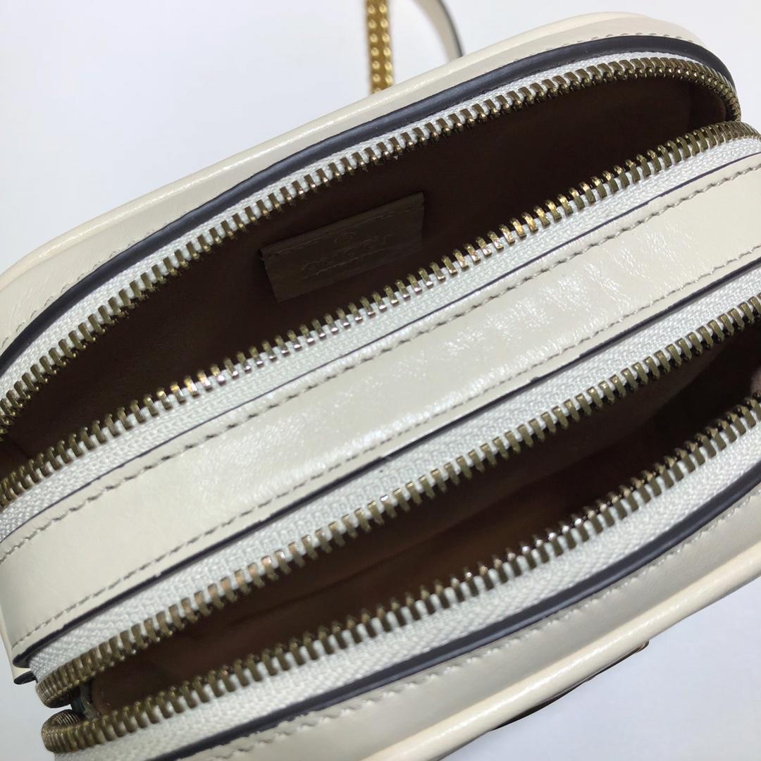 Gvc*1 shoulder bag chain bag white 16 x 18.5 x 7 cm