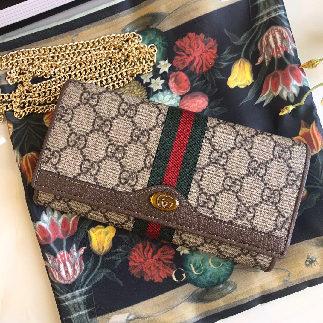 Gvc*1 wallet mini bag gg patterns and web stripes 19*10*3.5cm