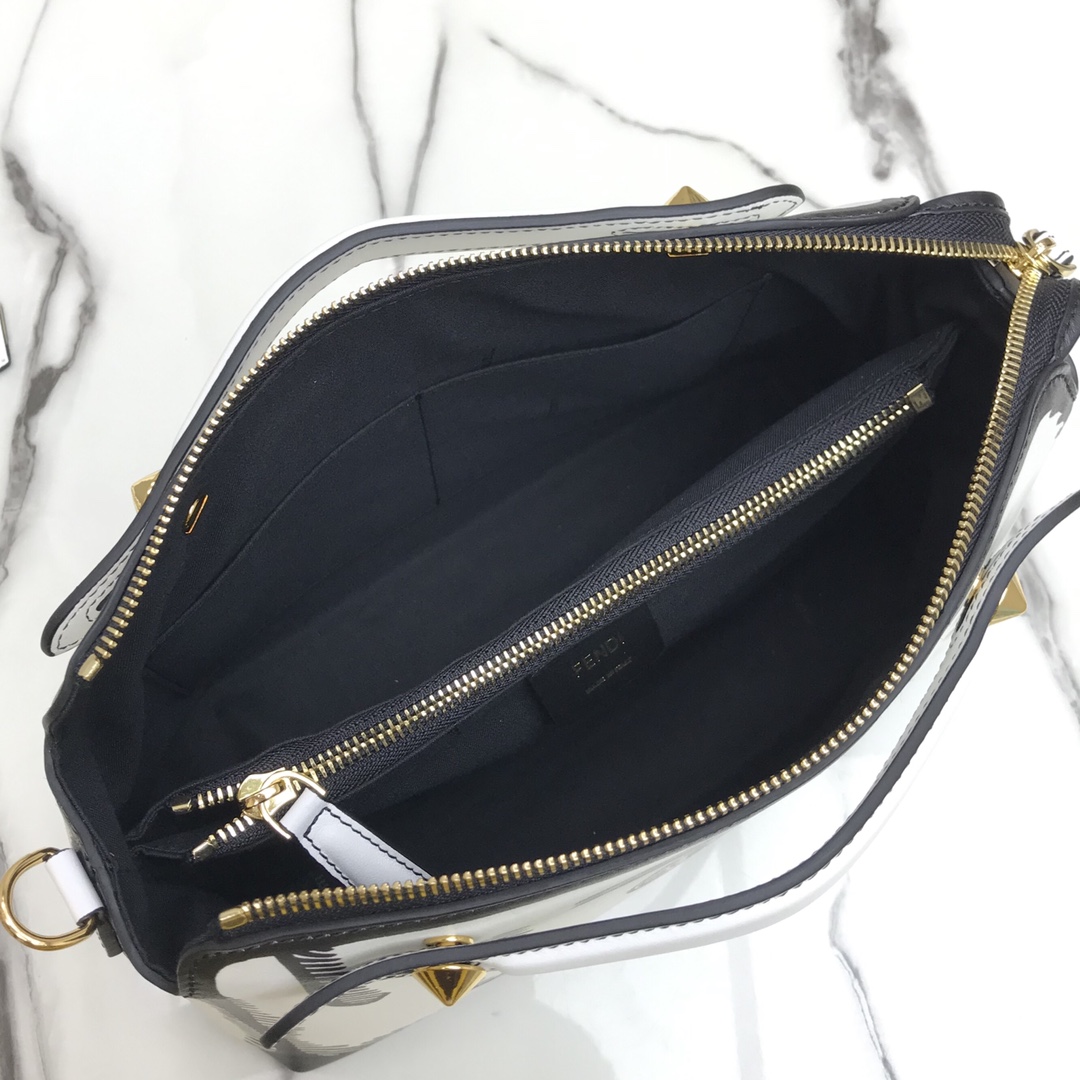 F**di iconic by the way boston medium handbag