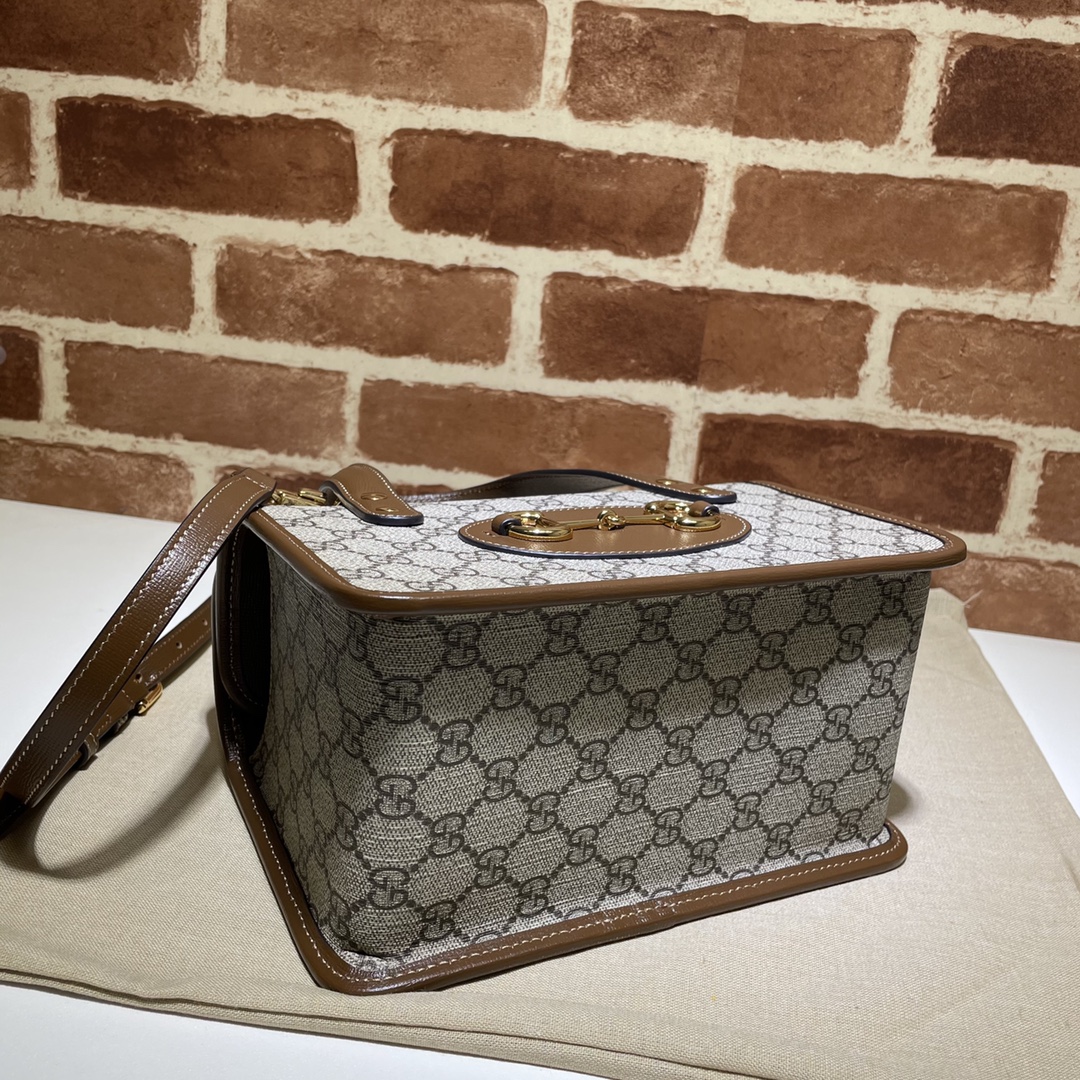 Gvc*1 horsebit 1955 mini top handle bag 645453 23cm