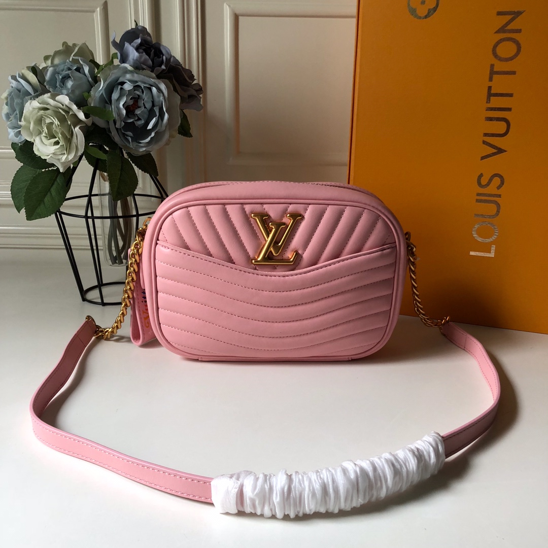 l0vis Vvtt0n new wave camera bag pink m53683 21.5 x 15.5 x 6.0 cm