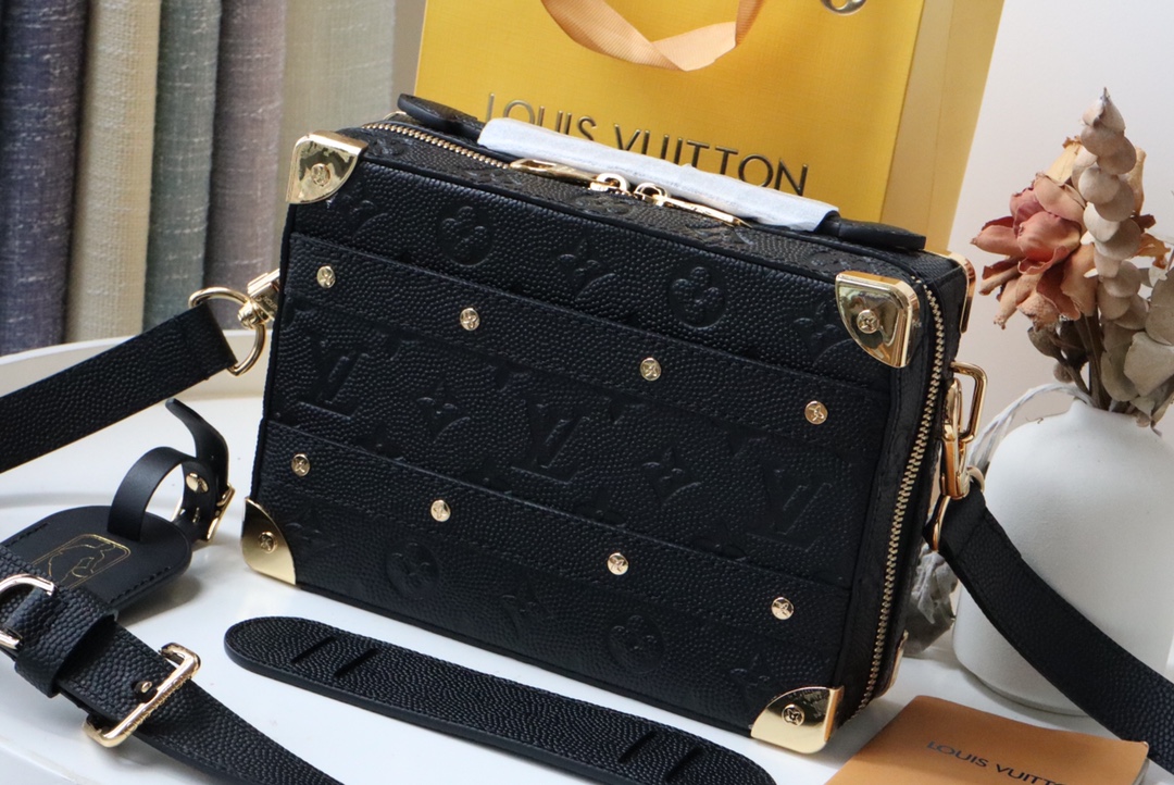l0vis Vvtt0n lvxnba handle trunk bag black m57971 21.5 x 15 x 7 cm