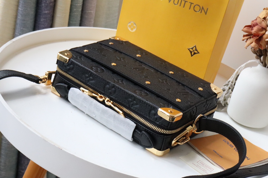l0vis Vvtt0n lvxnba handle trunk bag black m57971 21.5 x 15 x 7 cm