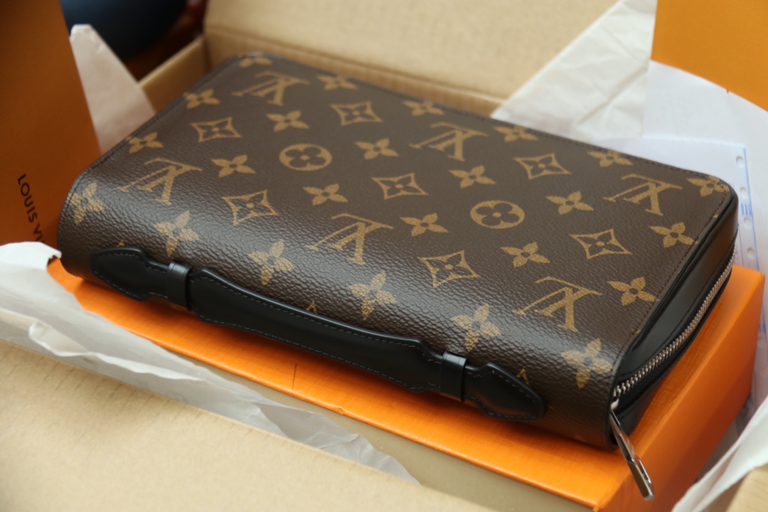 l0vis Vvtt0n zippy xl wallet monogram eclipse canvas brown m61698 23 x 15 x 4 cm