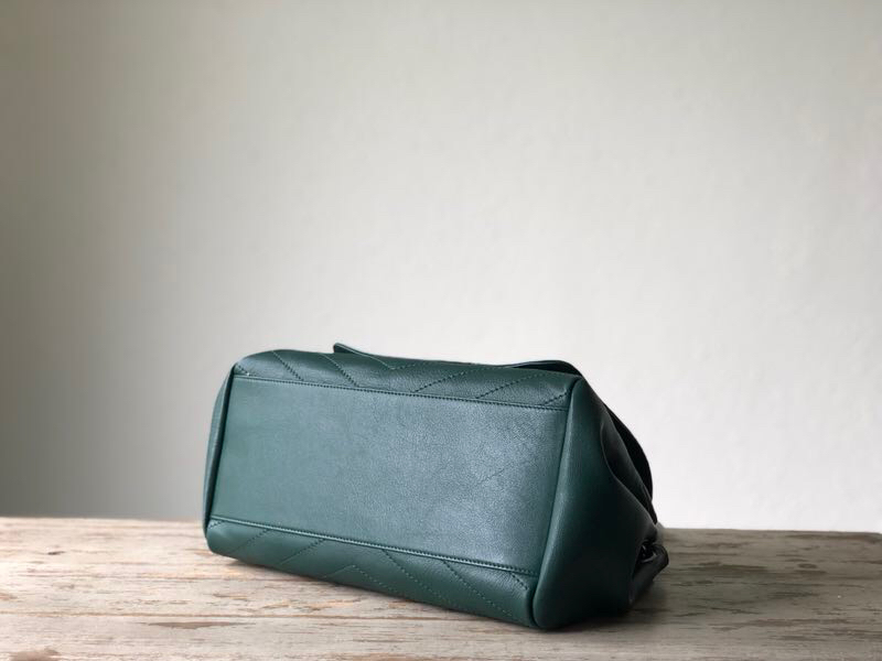 Y51 nolita medium bag in vintage leather green 58929903 31 x 21 x 16.5 cm