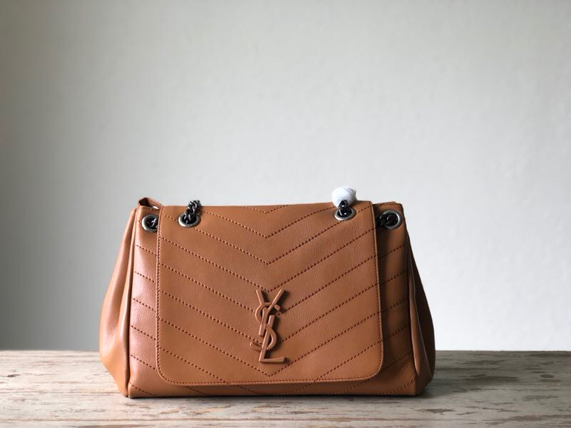 Y51 nolita medium bag in vintage leather brown 58929903 31 x 21 x 16.5 cm