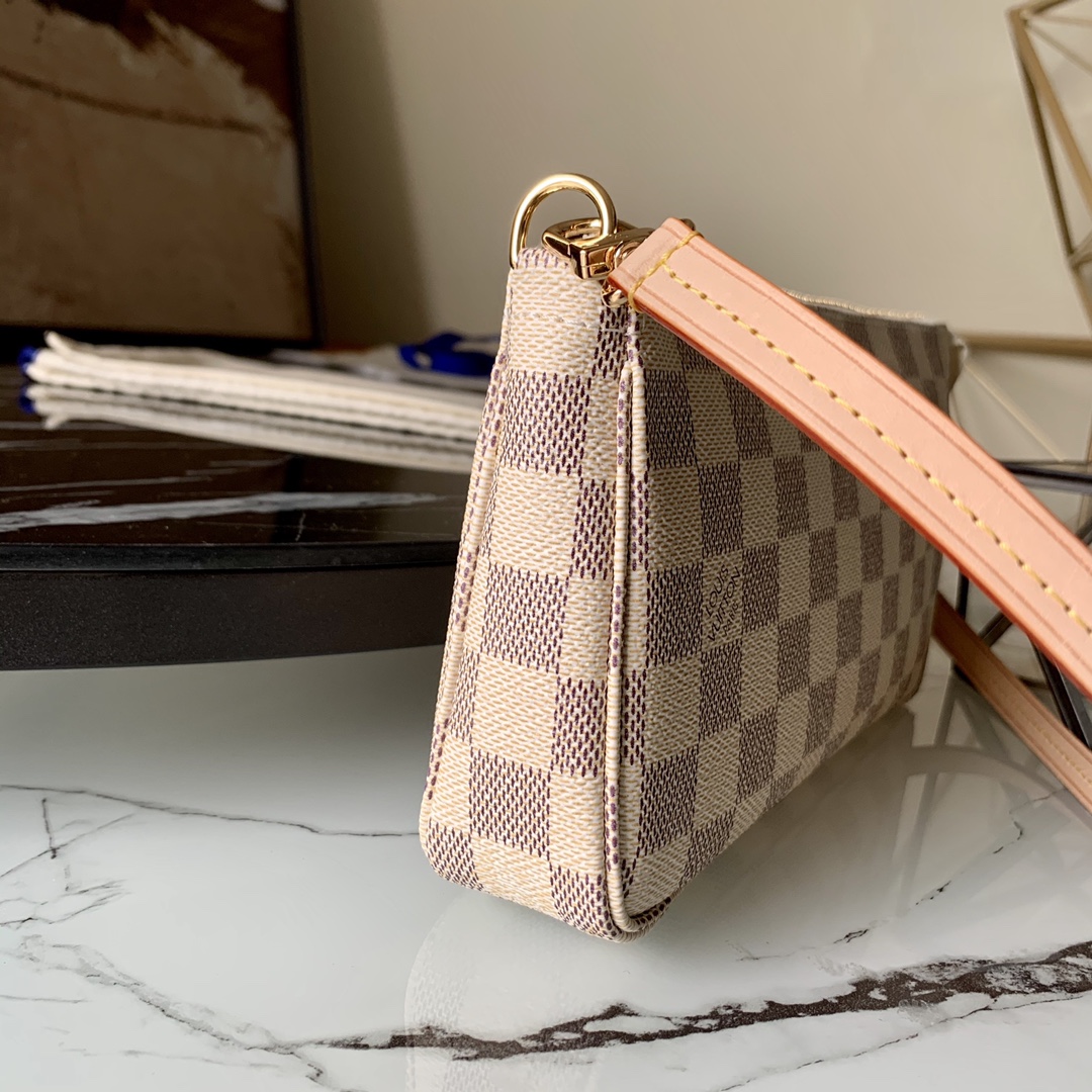 l0vis Vvtt0n pochette accessoires damier azur n41207 22.5 x 4 x 12.5 cm