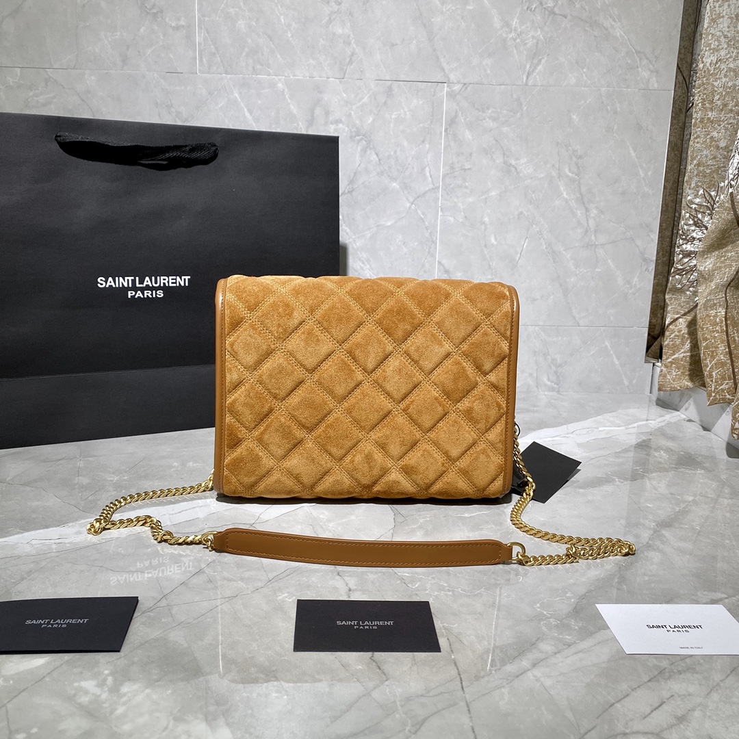 Y51 becky mini chain bag in carrÉ-quilted lambskin 6507691 25 x 17 x 7 cm
