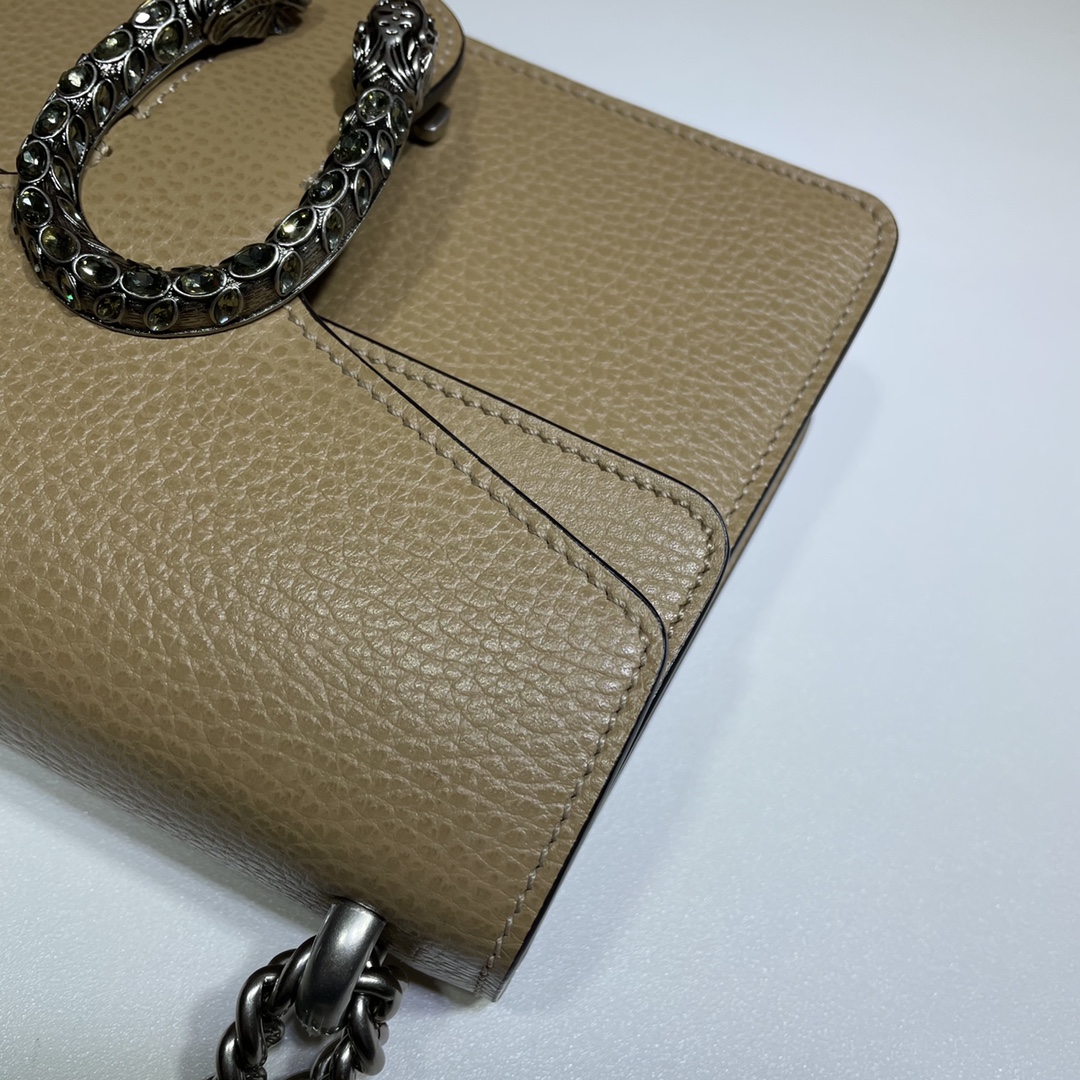 Gvc*1 mini dionysus gg leather brown 421970 20 x 15.5 x 5 cm